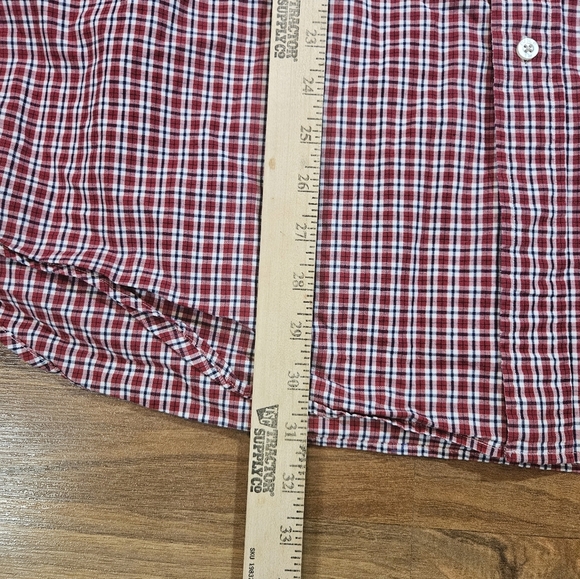 Ralph Lauren Golf Lofton Button-Down Plaid Shirt XL 100% Cotton. Preppy - Picture 4 of 8